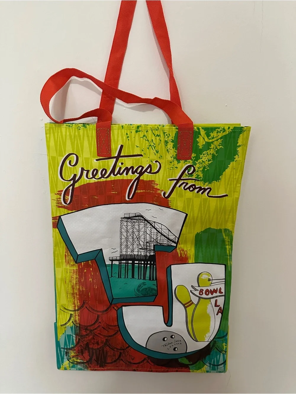 TRADER JOES COLLECTABLE TOTE  - NEW JERSEY
